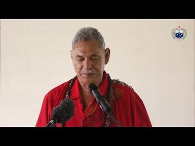 Hon. Faleomavaega Titimaea Tafua ‘i le Aso Fa’apitoa mō Aiā Tatau ‘a Tagata Fa’atau ‘i le laloagi