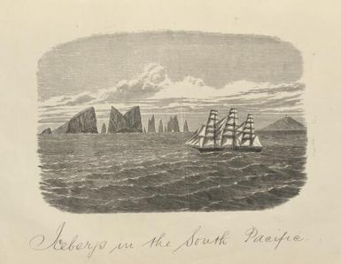 Icebergs in the South Pacific, 1 / A.C. ; R. Bruce