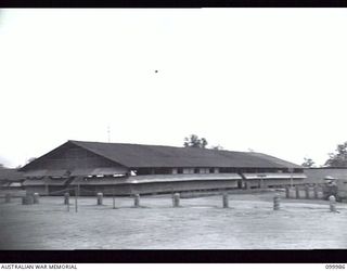 RABAUL, NEW BRITAIN, 1946-04-13. "G" BRANCH BUILDINGS AT HQ 8 MILITARY DISTRICT
