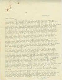 Letter from Gertrude Sanford Legendre, February 9, 1943