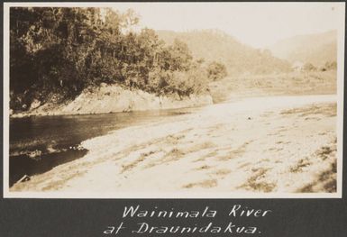 Wainimala River at Draunidakua, Fiji, August 1930