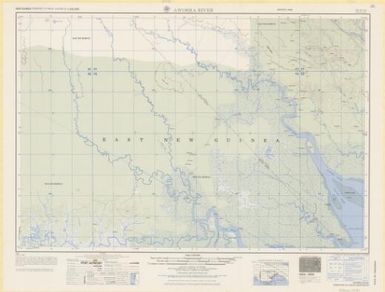 New Guinea 1:250,000 (Aworra River ; SB 54-16 ; 1964)