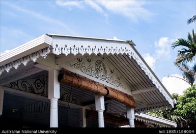 French Polynesia - Octagonal Temple, Papetoai