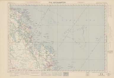 Australian aeronautical map: Rockhampton (Sheet F9)