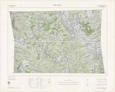 New Guinea preliminary detail plot, 1:50,000 (sheet 7)
