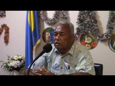 Talk Show w/ President of Palau Community College - 12/23/16
