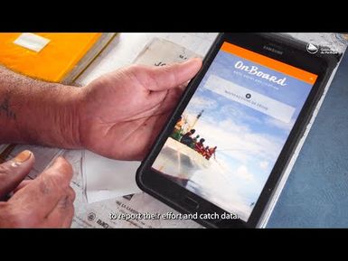 Mobile application for e-reporting on Pacific Tuna Fisheries