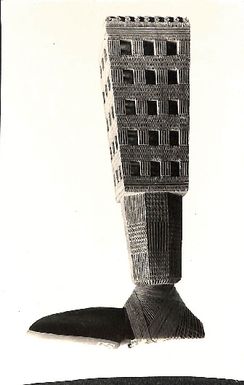 Photo of a carved adze (5754-45)