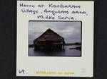House at Kambaram village, Angoram area, Middle Sepik, [Papua New Guinea, 1969?]