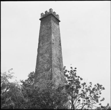 Ruins of a tower, New Caledonia, 1969 / Michael Terry