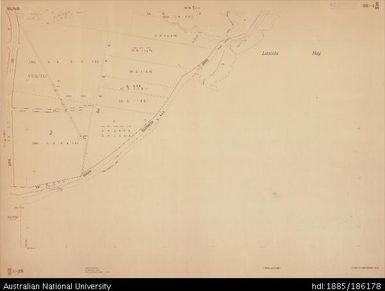 Fiji, Viti Levu, Suva, Cadastral, 2-Chain Series, Sheet M8-1-35, 1960, 1:1 584