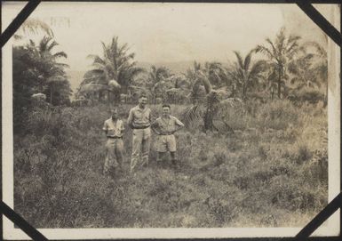 Kiwi soldiers at Poya, New Caledonia