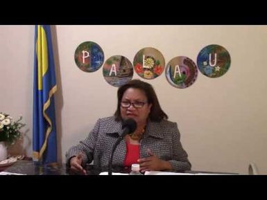 Senator J. Uduch Sengebau-Senior on Public Lands - (08/30/16)