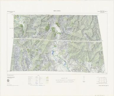 New Guinea preliminary detail plot, 1:50,000 (sheet 13)
