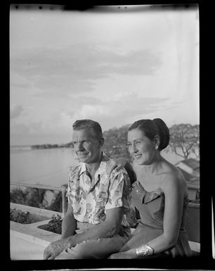 Jack Lynch and Suzanne, Tahiti