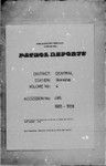 Patrol Reports. Central District, Bereina, 1965-1966