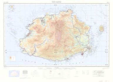 Fiji 1:250,000: Viti Levu (Sheet 4)