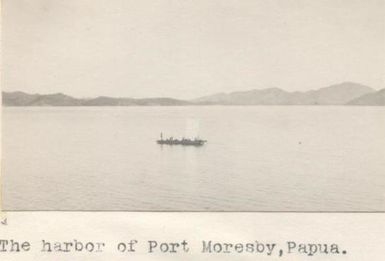 Harbor of Port Moresby, Papua New Guinea.