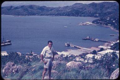 Port Moresby harbour, 1955 or 1956 / Tom Meigan