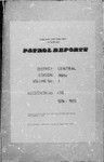 Patrol Reports. Central District, Abau, 1934-1935