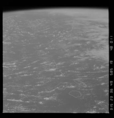 51A-48-011 - STS-51A - 51A black and white earth observations