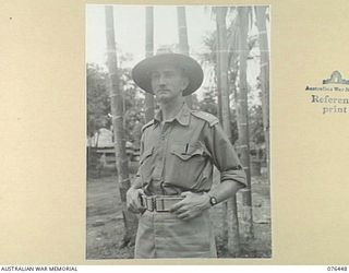 LAE, NEW GUINEA. 1944-10-02. NX71092 LIEUTENANT-COLONEL J.W. FLETCHER, G.I. OPERATIONS 1ST AUSTRALIAN ARMY