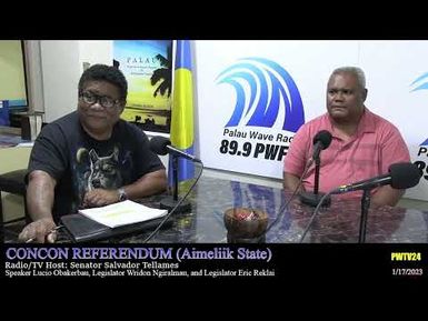 CONCON REFERENDUM 12th AIMELIIK STATE LEGISLATURE-(1/17/23)
