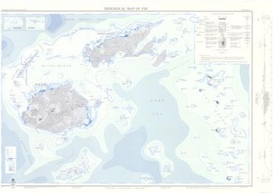 The soil resources of the Fiji Islands: Geological map of Fiji (1:760,320) (Sheet 7)