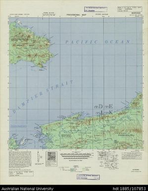 Indonesia, Dutch New Guinea, Sorong, Series: HIND 644, 1946, 1:250 000