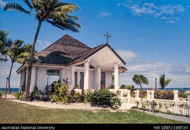 Fiji - Denaru Island Resort - christian church