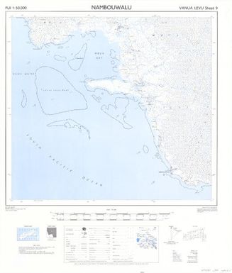 Fiji 1:50,000: Nambouwalu (Sheet Vanua Levu 9)