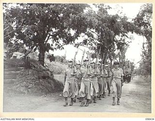 KAVIENG, NEW IRELAND. 1945-10-19. AN AUSTRALIAN NEW GUINEA ADMINISTRATIVE UNIT ADMINISTRATIVE HEADQUARTERS WAS SET UP AT KAVIENG WITH CAPTAIN F.N.W. SHAND, ANGAU DISTRICT OFFICER IN CHARGE, TO ..