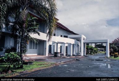 Samoa - white building