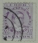 Stamp: Cook Islands One and a Half Pence