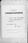 Patrol Reports. West New Britain District, Cape Gloucester, 1962 - 1963