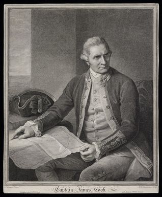 Holland, Nathaniel Dance (Sir), 1734-1811 :Captain James Cook. N Dance pinxt. J K Sherwin sculp. Published April 20th 1779 by I K Sherwin No.234 Strand