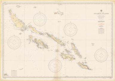 Solomon Islands, South Pacific Ocean / Hydrographic Office, U.S. Navy