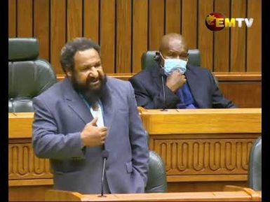 Parliament Welcomes Don Polye and Tsiamalili Jnr