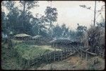 Kompiai, fenced houses