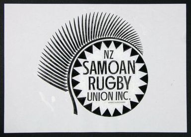 New Zealand Samoan Rugby Union Logo Design