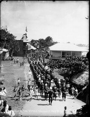 Procession to the British Consulate