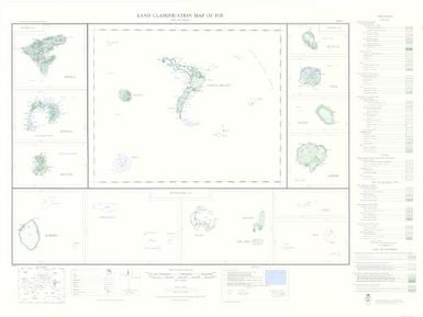 The soil resources of the Fiji Islands: Land classification map of Fiji (1:126,720), sheet 8 (Sheet 3.8)