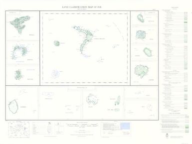 The soil resources of the Fiji Islands: Land classification map of Fiji (1:126,720), sheet 8 (Sheet 3.8)