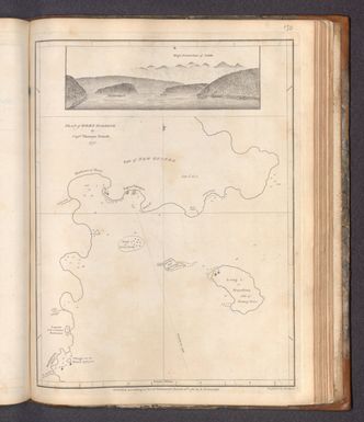 Plan of Dory Harbour by Capt. Thomas Forrest 1775.