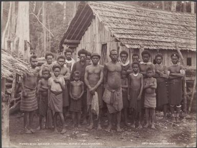 Villagers of Qarea, Malaita, Solomon Islands, 1906 / J.W. Beattie