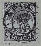 Stamp: Samoan Half Penny