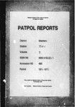 Patrol Reports. Western District, Daru, 1914 - 1915