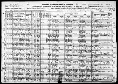 New York: NASSAU County, Enumeration District 55, Sheet No. 17A