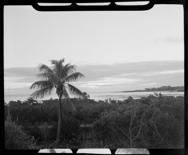 A sunset, over the coastline of Nadi, Fiji