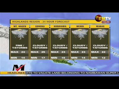 NATIONAL EMTV NEWS | 6PM | SATURDAY 6th JULY, 2024
